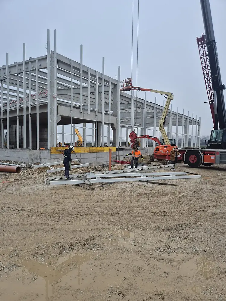 Gradilište - Čelični okvir